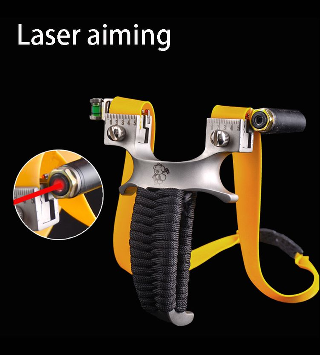 Lance Pierre Compétition ergonomie tianpeng paracorde avec visée laser