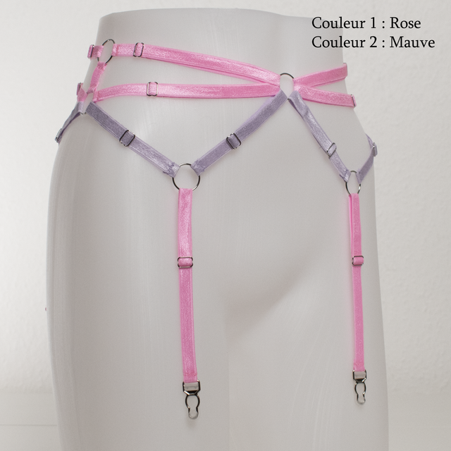Harnais [Mix&amp;Match] - Hanches - JB-001 - Bicolore