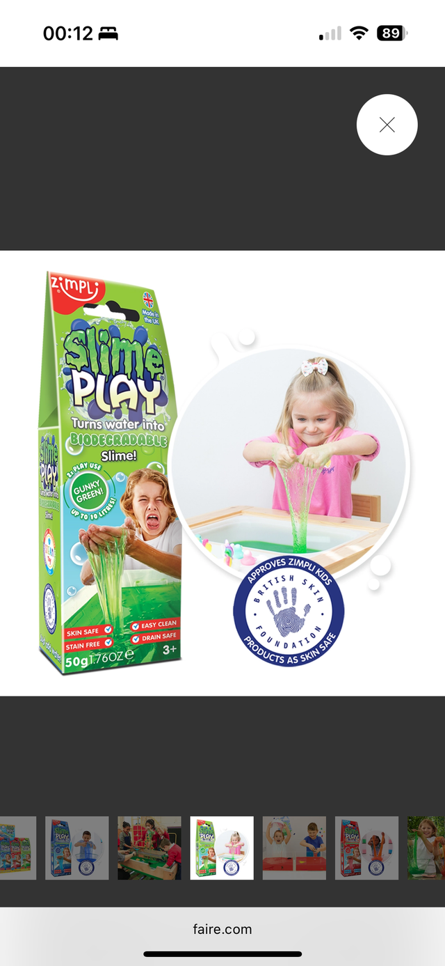 Zimply Slime - Green Play Pack