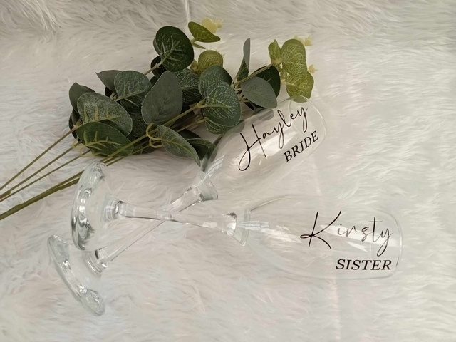 Glass Champagne Flutes