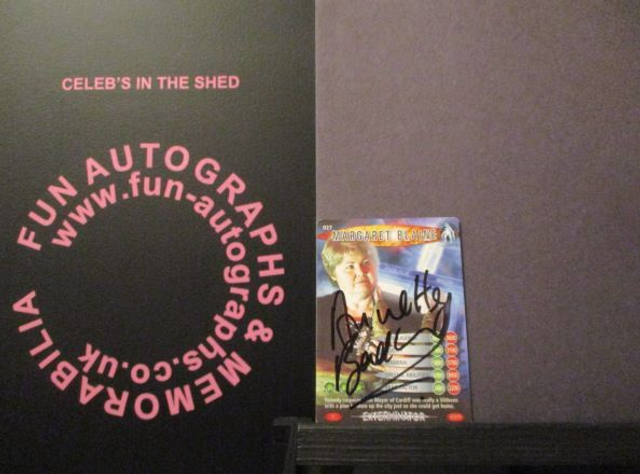 Annette Badland - Battle In Time Authentic Autographed Trading Card #27