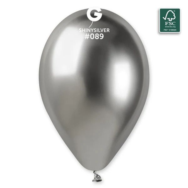 13" GEMAR SHINY SILVER