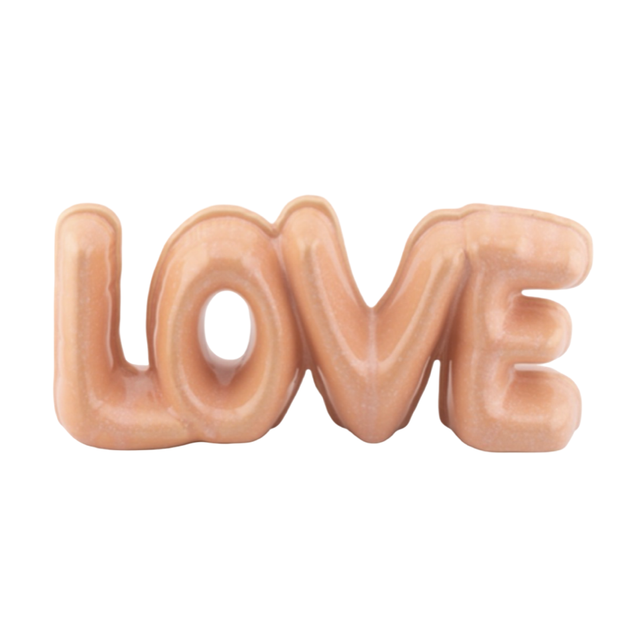 Letter Decoratie aardewerk LOVE