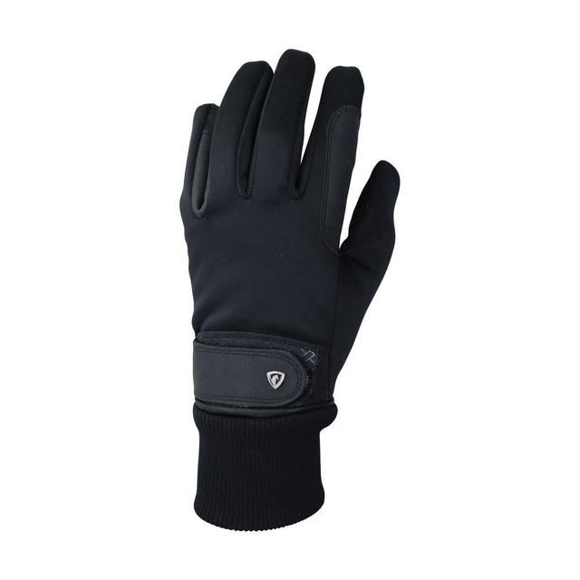 Hy Equestrian Thinsulate Rainstorm Gloves Black - Medium