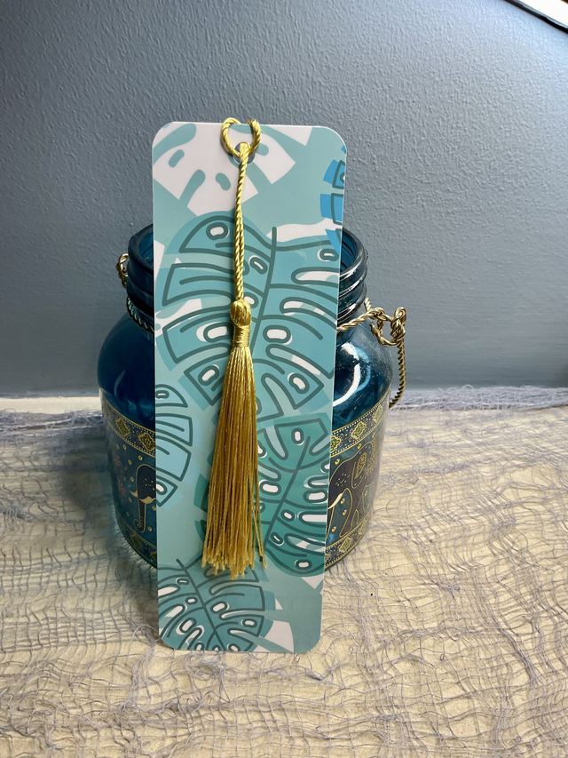 Handmade laminated bookmarks. Beautiful gift for book lovers.  