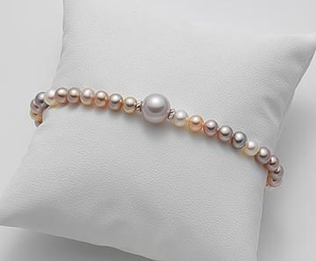 Bracciale Mikiko in Oro 18 Kt con Perle