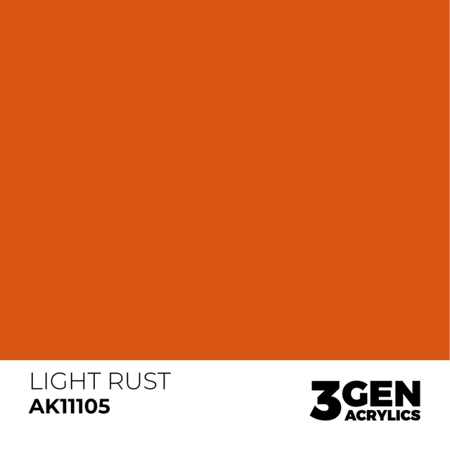 3rd Gen. Acrylics 105 Light Rust