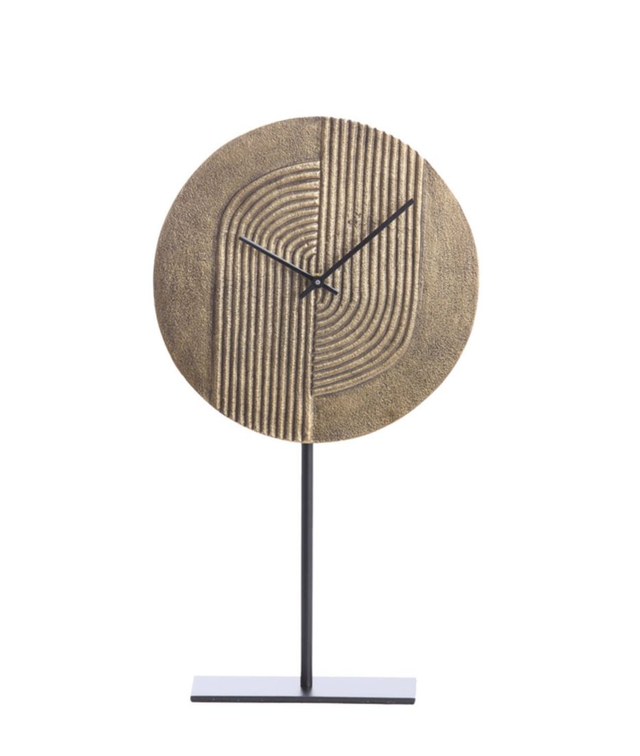 GWENNA - clock on base bronze