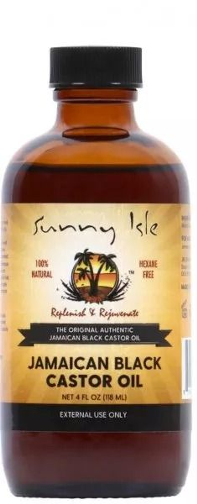 Sunny Isle: Jamaican Black Castor Oil - Reg 4oz [502]