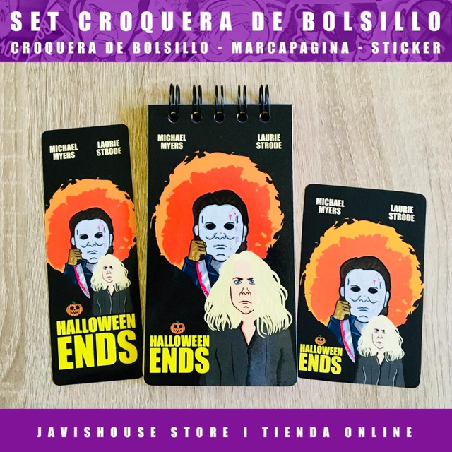 Set Croquera Halloween