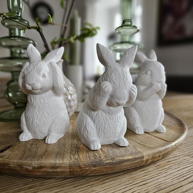 Hasen einzeln oder im 3er Set