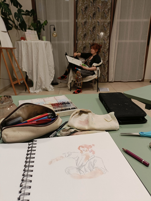 Atelier Modèle vivant costumé 20 Avril