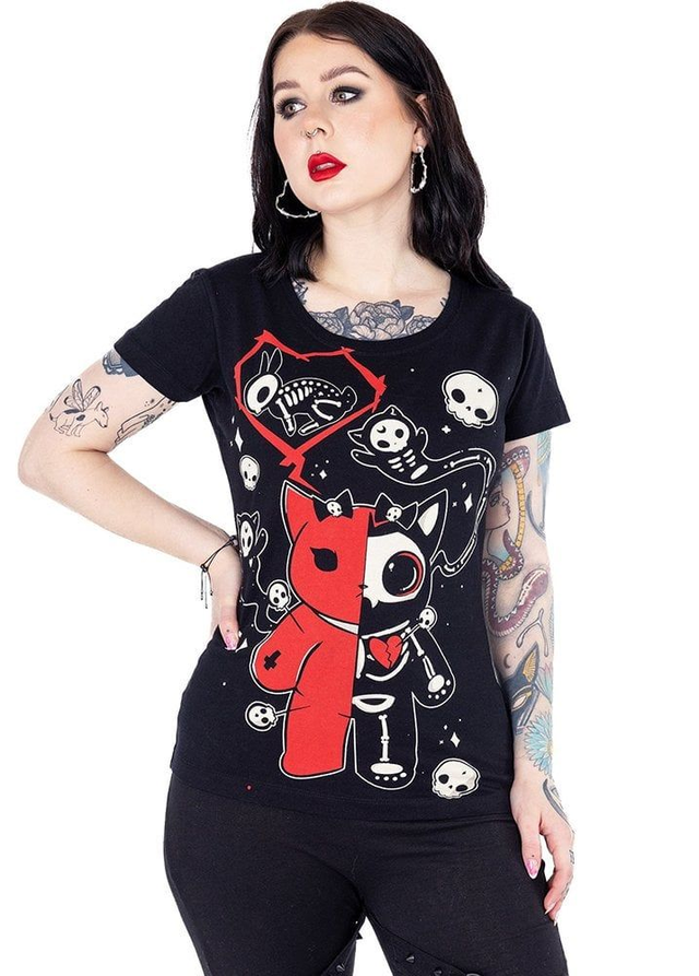 Cupcake Cult: Undead Kitty T-Shirt