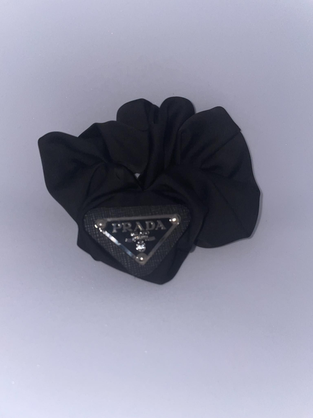 Black Prada Scrunchie