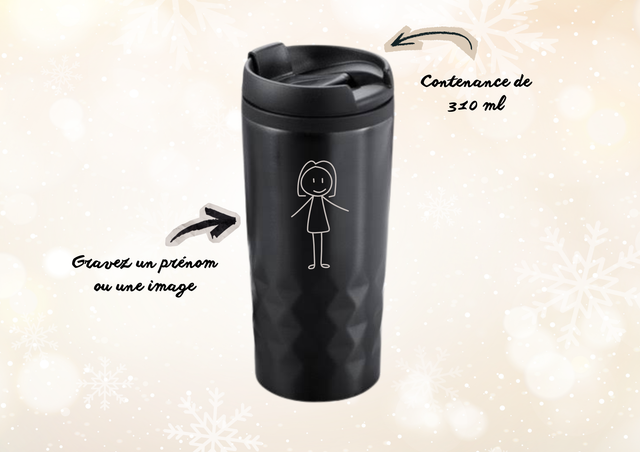 Coffret cadeau 4 produits noir et argent