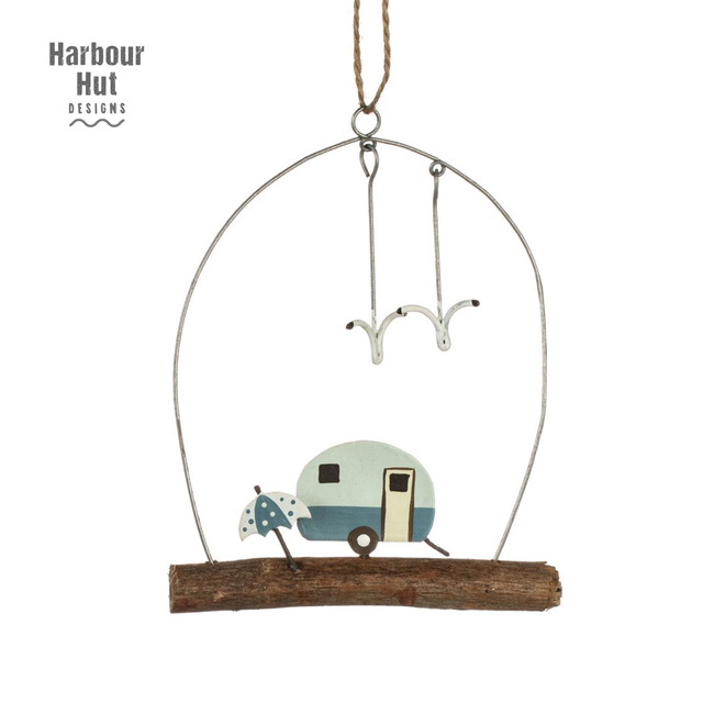 Caravan and Seagulls Wall Hanging