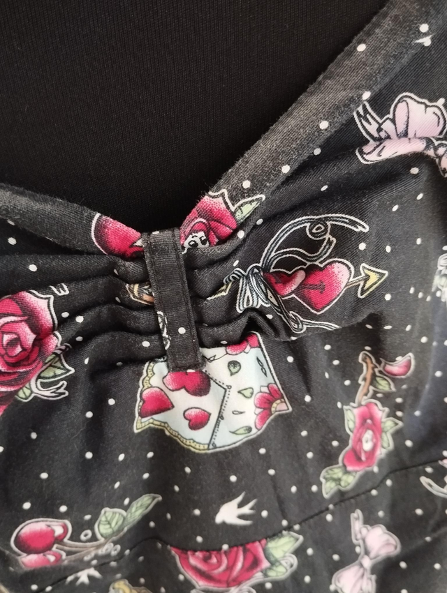 Robe Hell Bunny Stevie Oldschool Tatoo T48