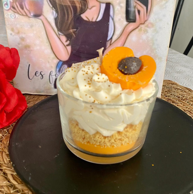 Bougie gourmande au nectar d’abricot