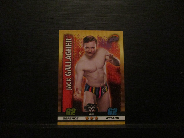 Jack Gallagher - W 205 Live Slam Attax 10th Edition Original Trading Card #234