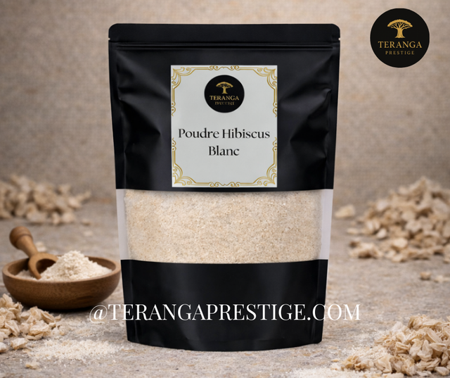 Poudre d’Hibiscus Blanc 