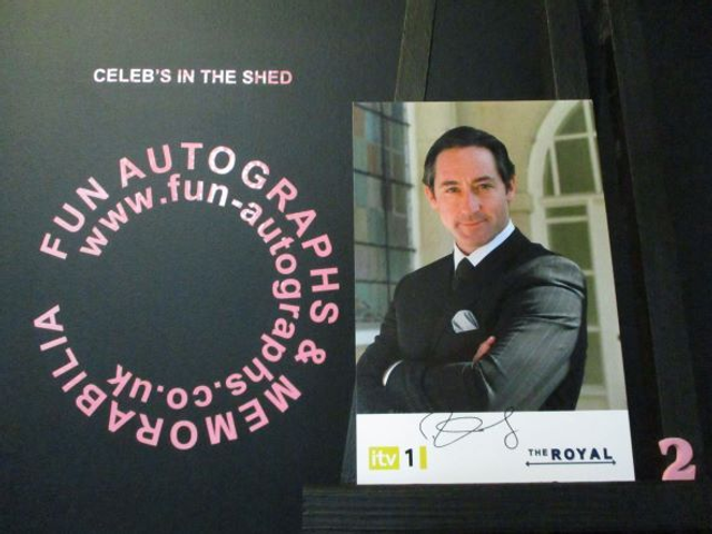 Robert Cavanah (Adam Carnegie) Original Pre-Print Yellow The Royal 6x4 Cast Card (2)