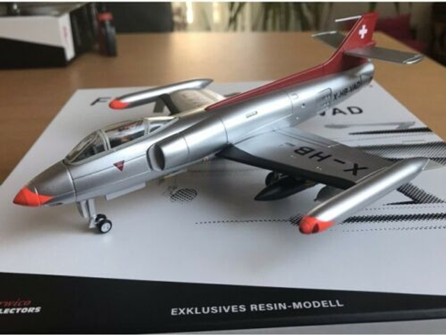 FFA P-16 Jet X-HB-VAD mit Bewaffung, 1:72
