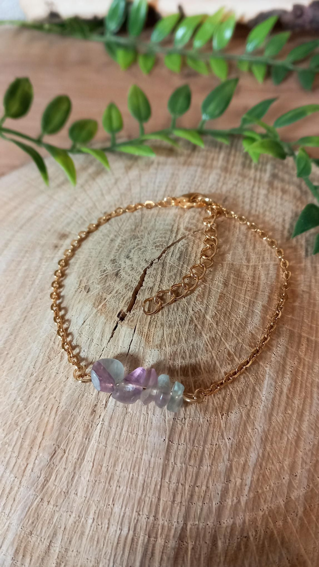 Bracelet perle de gemme