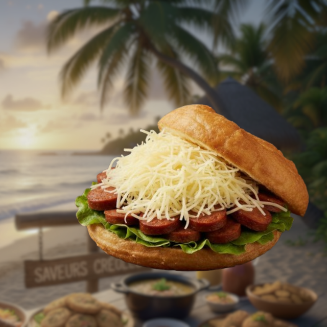 Bokit B10 : Merguez, Fromage