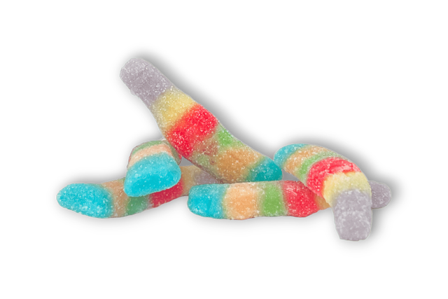 Bouteilles multicolore acidulées 