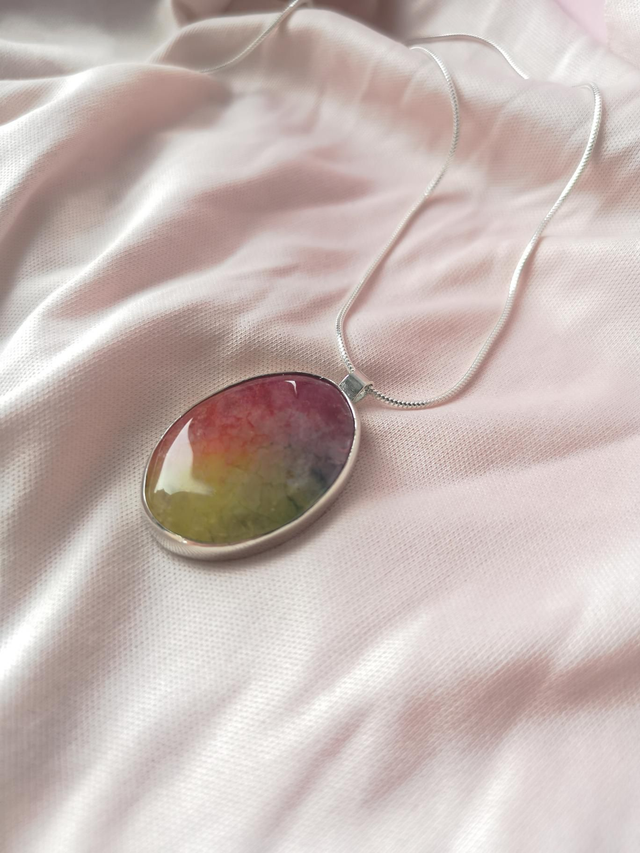 Rainbow Quartz Pendant 