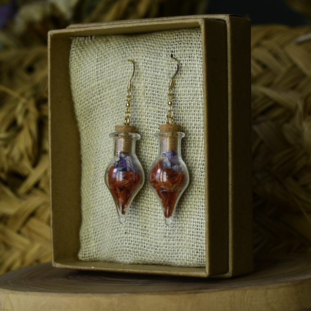 boucles fioles gold dagga &amp; lotus