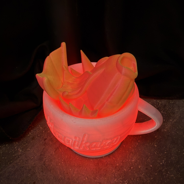 Fanart pla effetto multicolor o glitter