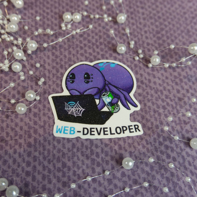 Frosted Sticker Web-Developer