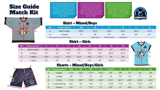 Match Kit (Boys/Mixed) - Shirt Only