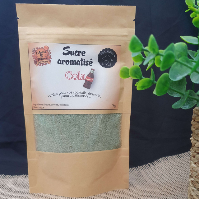 Sucre Aromatisé Cola - 150g