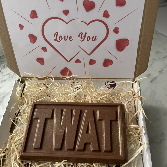 Personalised Rude Sweary Chocolate Bar