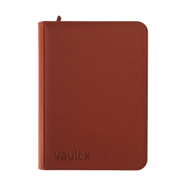  Vault X: EXO-TEC Zip Binder 9-pocket (Fire Red)