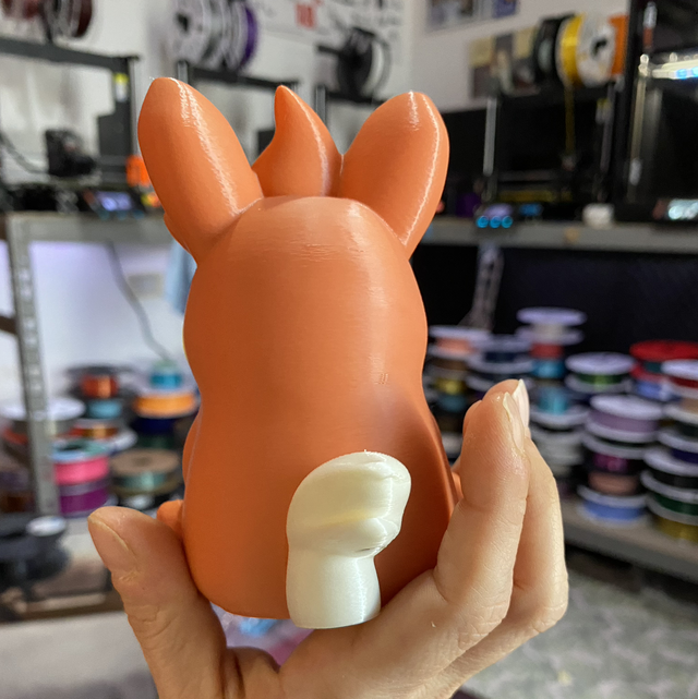 Fanart pla effetto multicolor o glitter