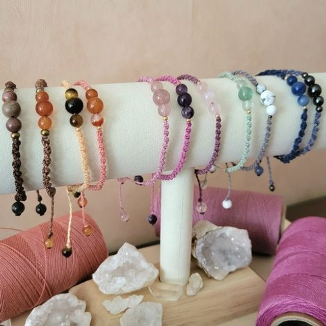 Samedi 10/01/2025 de 10 h 30 à 12 h Atelier initiation micro-macramé à Rouen : bracelet spirale