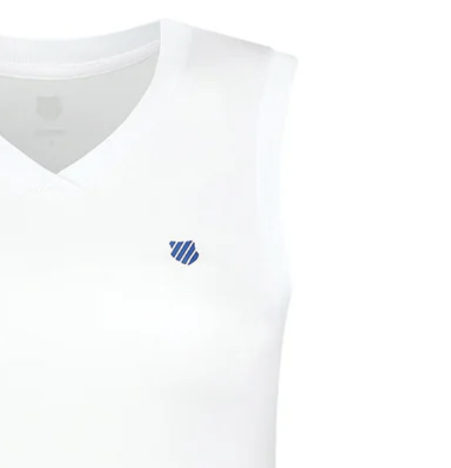 K-Swiss Hypercourt Singlet - White  RRP £30