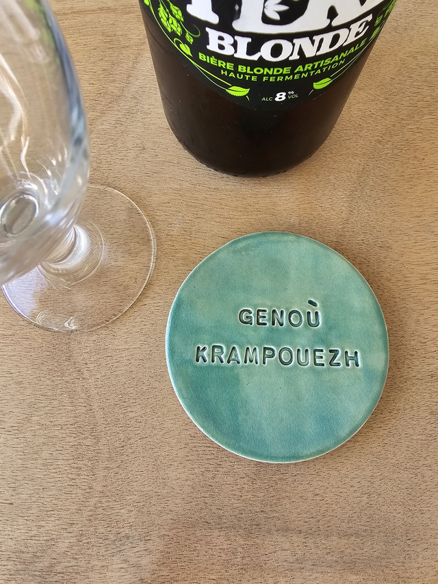 Dessous de verre GENOU KRAMPOUEZH