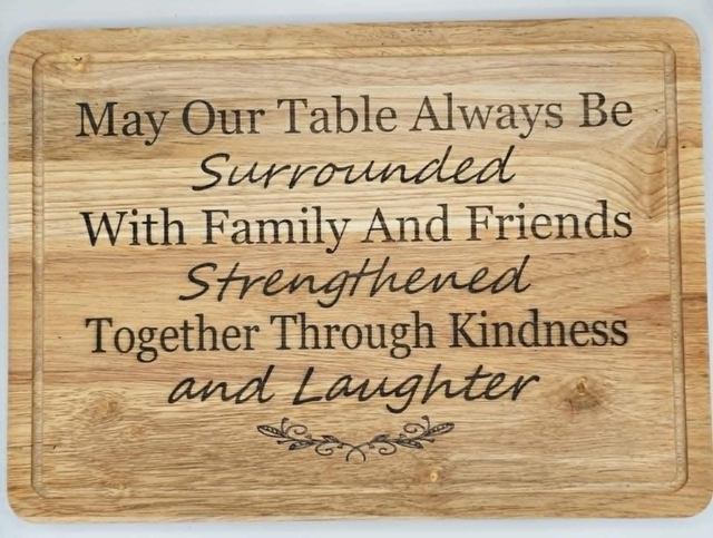 0012. Customised Chopping Board