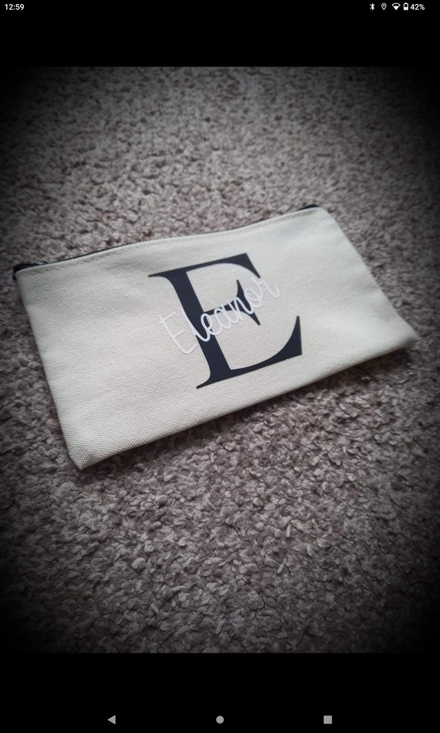 Personalised Makeup Bag