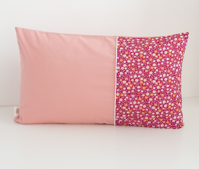 Coussin personnalisé Rose / Pivoine