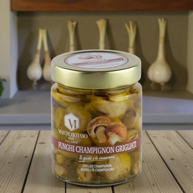 Funghi champignon grigliati - Mastrototaro Food - 280gr