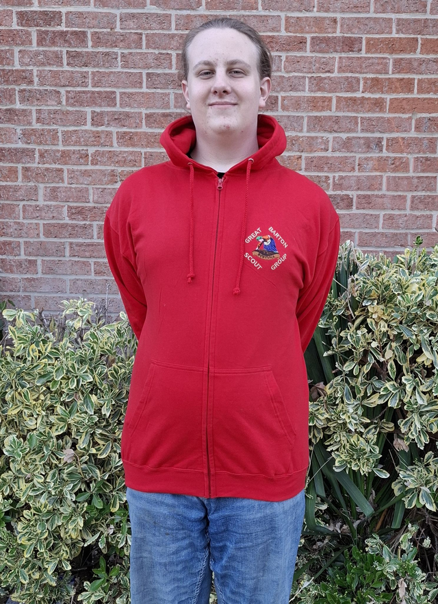 Great Barton Scout Adult Zipped Hoodie