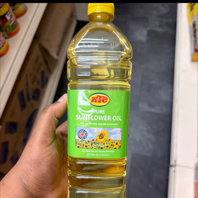 KTC SUNFLOWER OIL 1LTRE