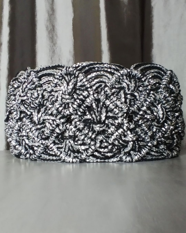 Ceinture en macramé "Attrape-coeur"