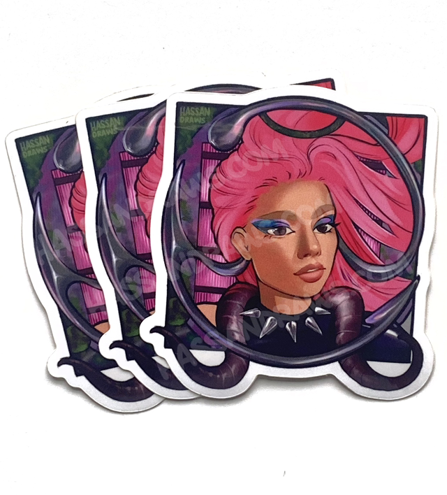 Chrome Vinyl Sticker