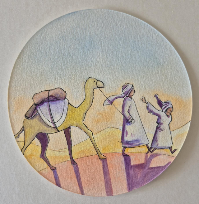 Ink24#10 Nomade - Aquarelle